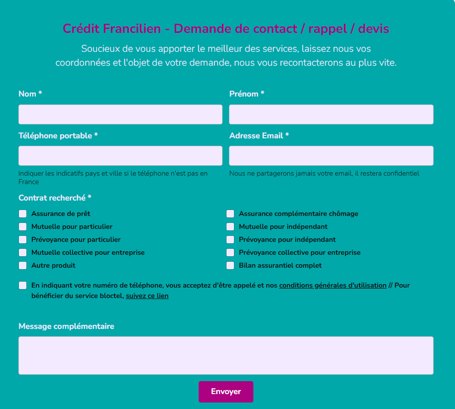 devis et comparateur prévoyance