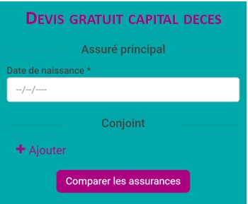 devis assurance décès