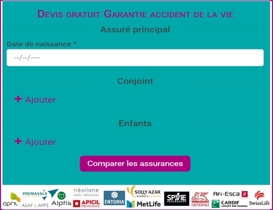 devis assurance accidents de la vie” class=